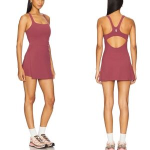 NWT Free People Movement Never Better Athletic Dress in Pink Clove -‎ S